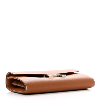Hermes Evercolor Constance Wallet To Go Gold 4 of 8