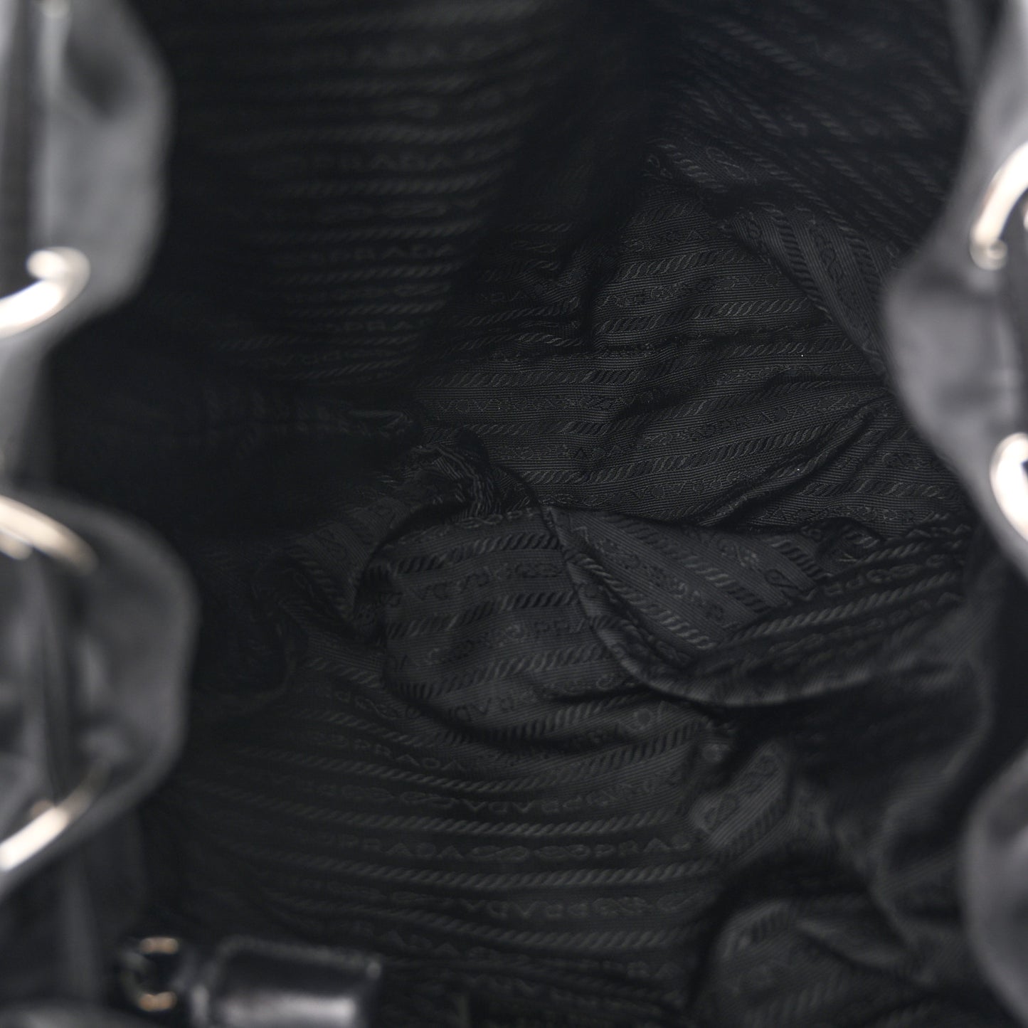 Tessuto Nylon Vela Medium Backpack Black