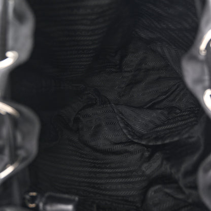 Prada Tessuto Nylon Vela Medium Backpack Black 5 of 10
