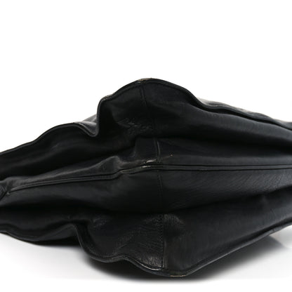 Salvatore Ferragamo Calfskin Chain Tote Black 9 of 10