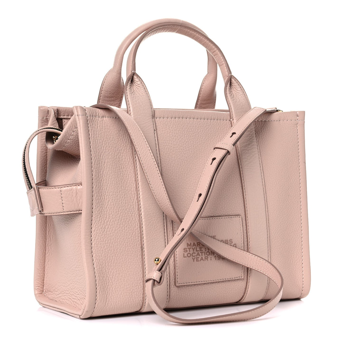 Grained Calfskin The Tote Bag Rose Dust