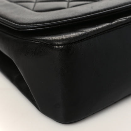 Chanel Lambskin Quilted Medium Single Flap Black 8 of 11