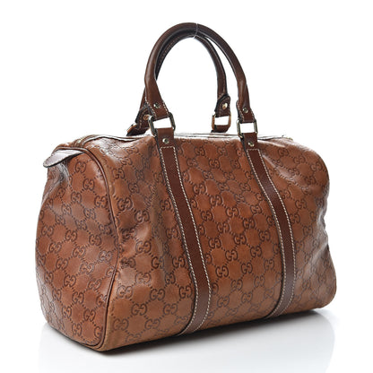 Gucci Guccissima Medium Joy Boston Brown 3 of 16