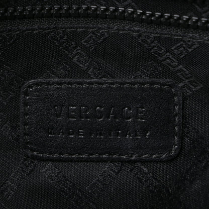 Versace Calfskin Medusa Head Pochette Black 8 of 8