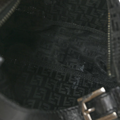 Fendi Zucchino Mini Pochette Black 4 of 9
