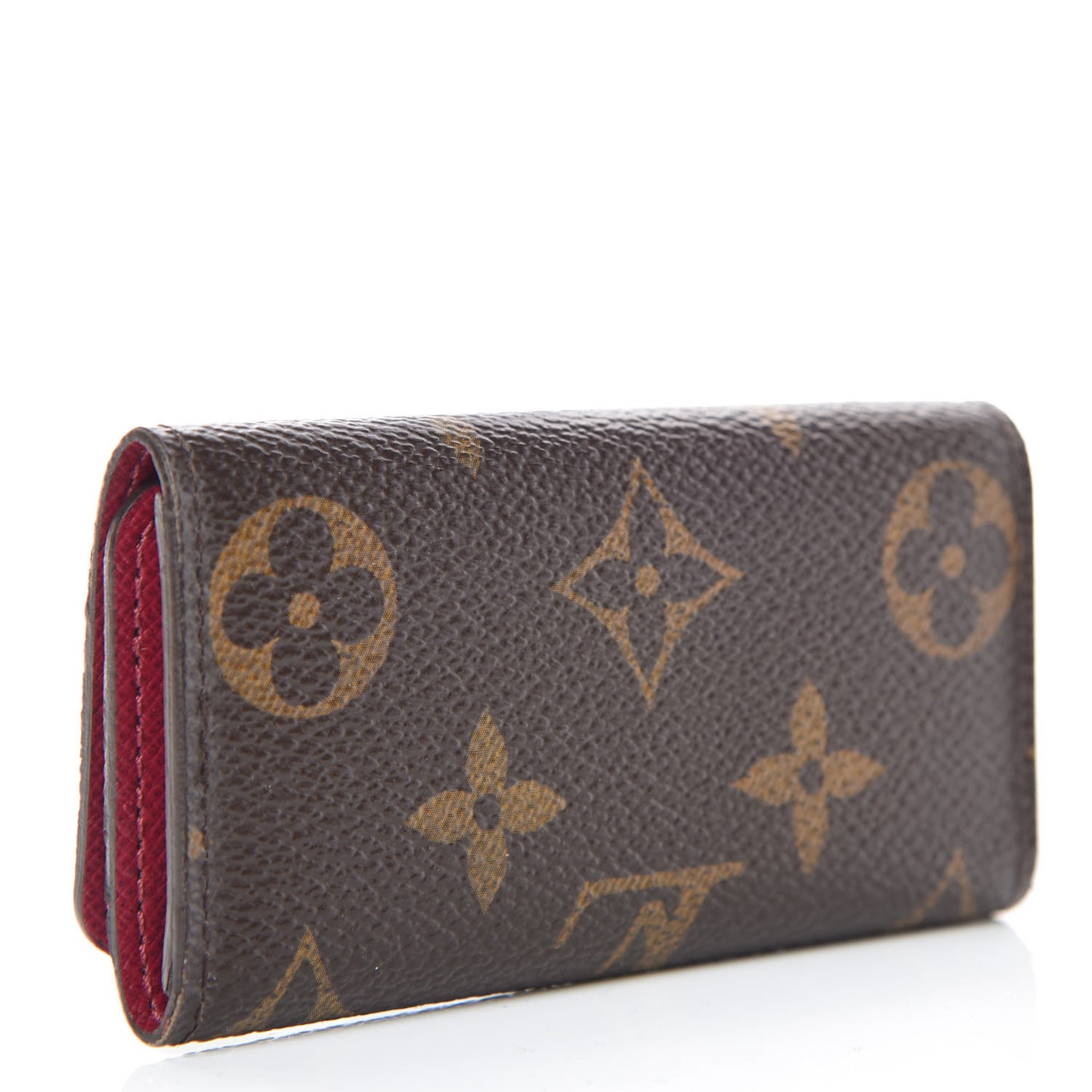 Monogram 4 Key Multicles Holder Fuchsia