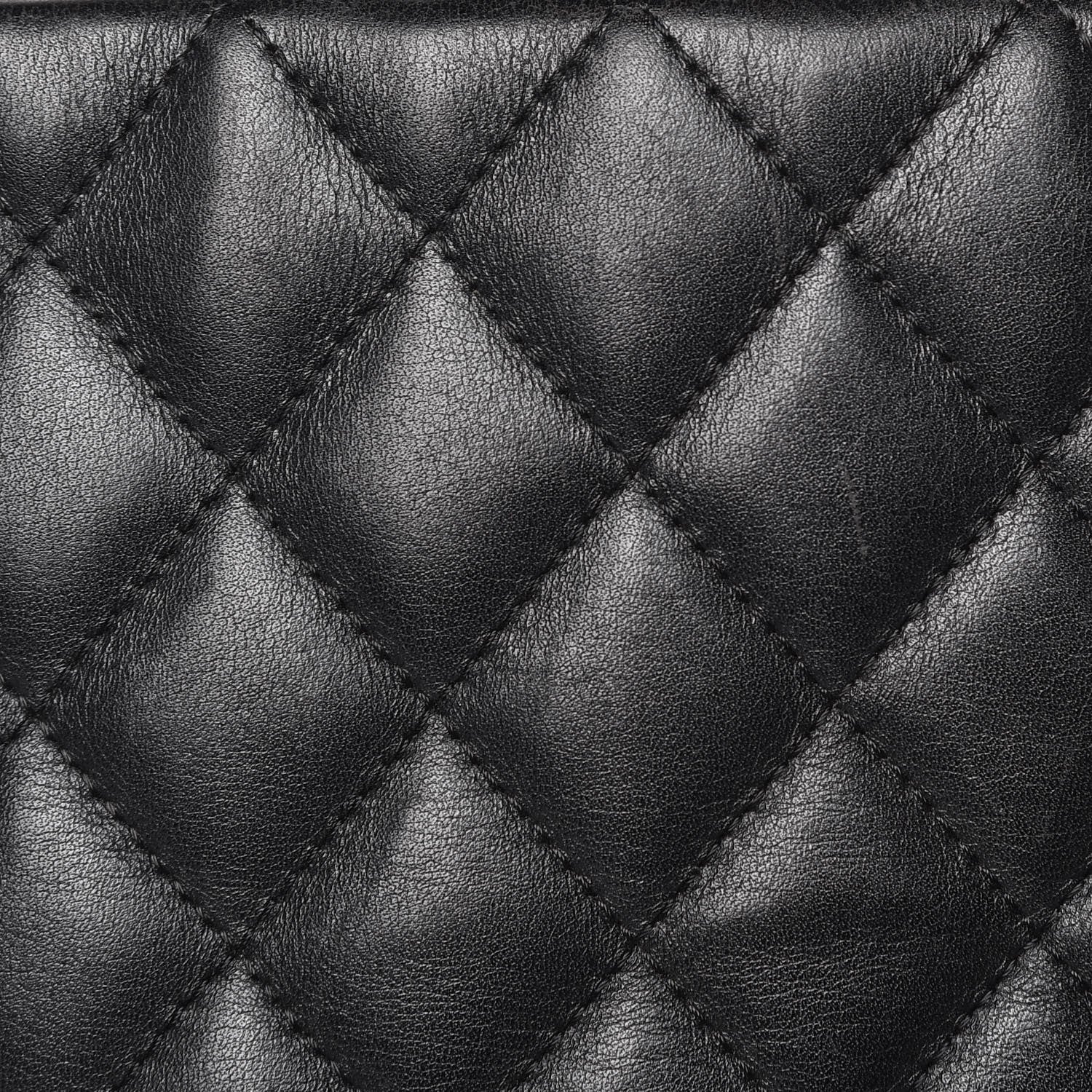 Chanel Calfskin Quilted Large Cambon Tote Black 19 of 20
