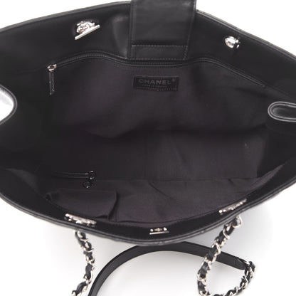 Chanel Calfskin Quilted Timeless Tote Black 5 of 9