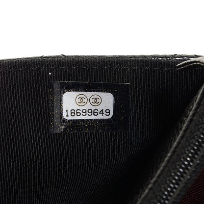 Chanel Caviar Quilted Wallet On Chain WOC Black 8 of 9