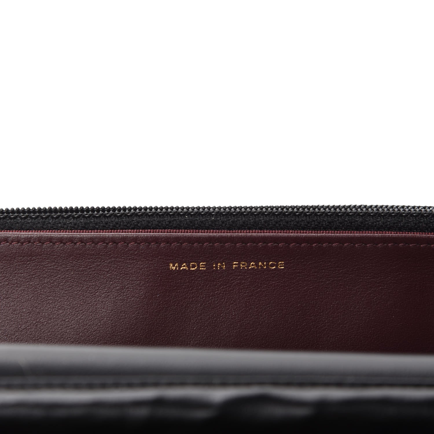 Chanel Aged Calfskin Quilted Lucky Charms 2.55 Reissue Wallet On Chain WOC Black 9 of 12