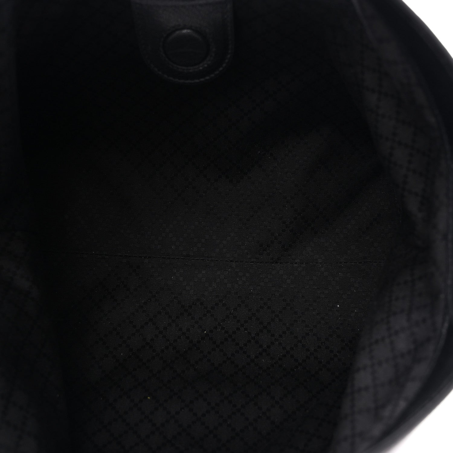 Gucci Denim GG Monogram Web Small Giglio Tote Black 6 of 10