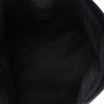 Gucci Denim GG Monogram Web Small Giglio Tote Black 6 of 10