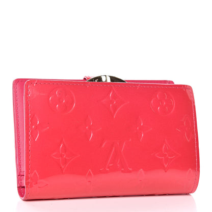 Louis Vuitton Vernis French Purse Wallet Framboise 3 of 8