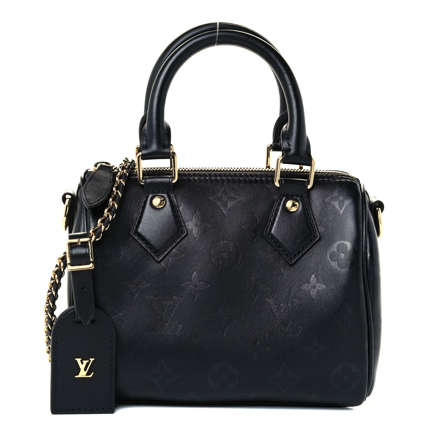 Louis Vuitton Monogram Ink Speedy BB Black 1 of 9