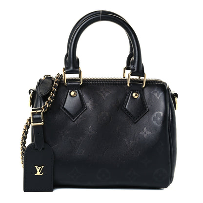 Louis Vuitton Monogram Ink Speedy BB Black 1 of 9