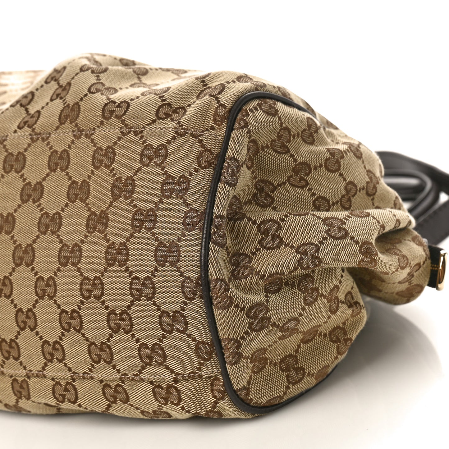 Monogram Medium Sukey Boston Bag Dark Brown