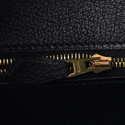 Hermes Togo Birkin 25 Black 19 of 37