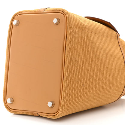 Hermes Toile Goeland Swift Cargo Picotin Lock 18 Sesame 10 of 11