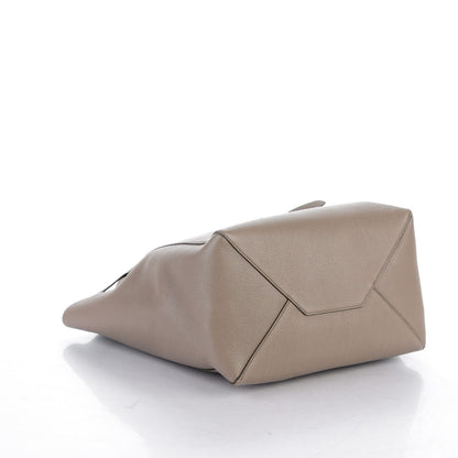 Celine Soft Grained Calfskin Small Belt Cabas Phantom Taupe 4 of 7