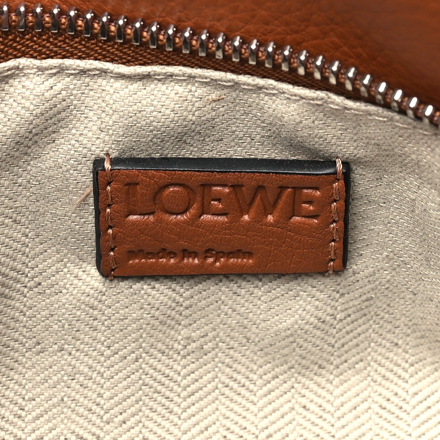 Calfskin Small Puzzle Bag Tan