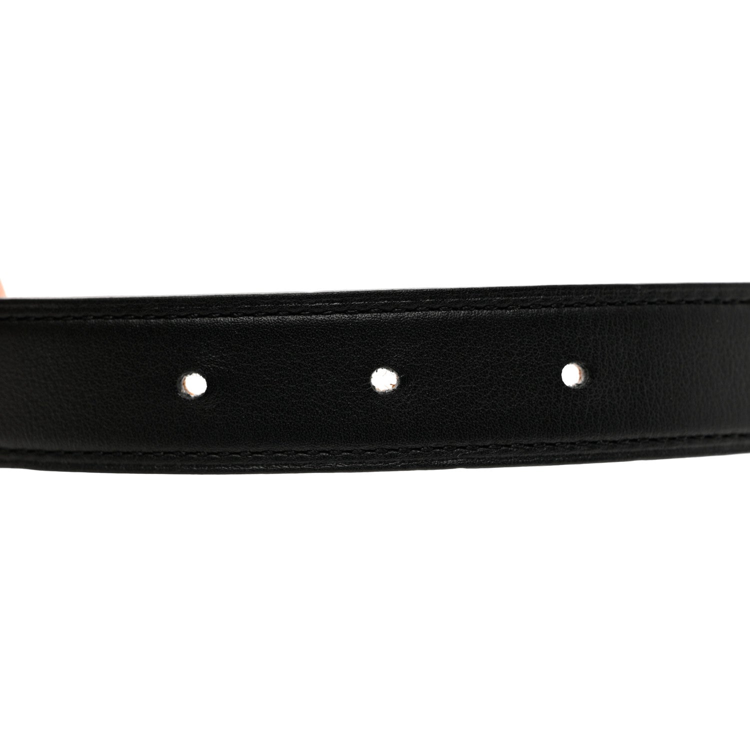 Hermes Swift Epsom 24mm Mini H Belt 90 36 Black Gold 4 of 7