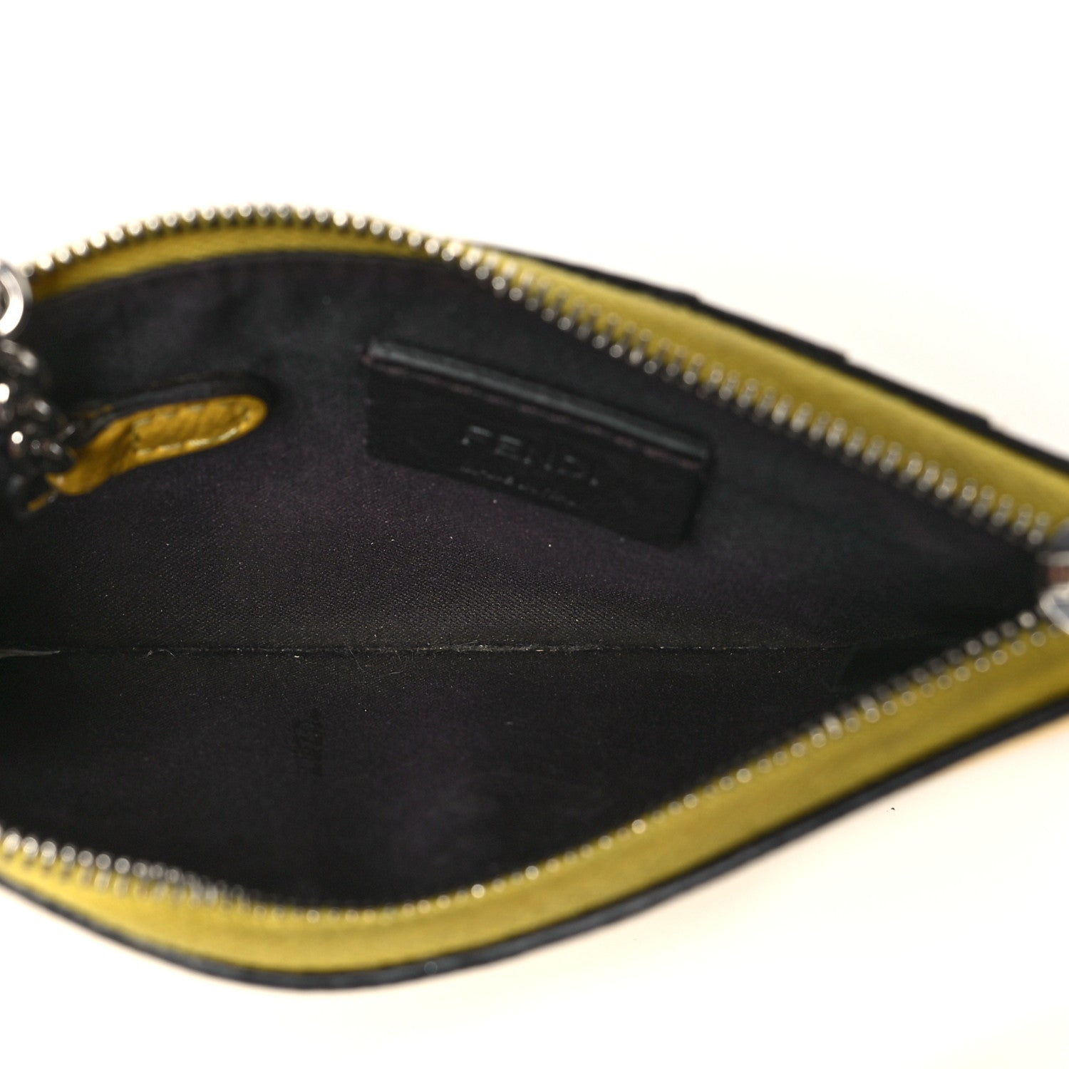 Fendi Vitello Cruise F is Fendi Zip Card Holder Sunflower 5 of 8