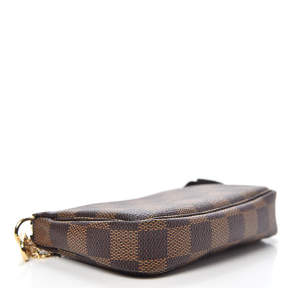 Louis Vuitton Damier Ebene Mini Pochette Accessories 4 of 10