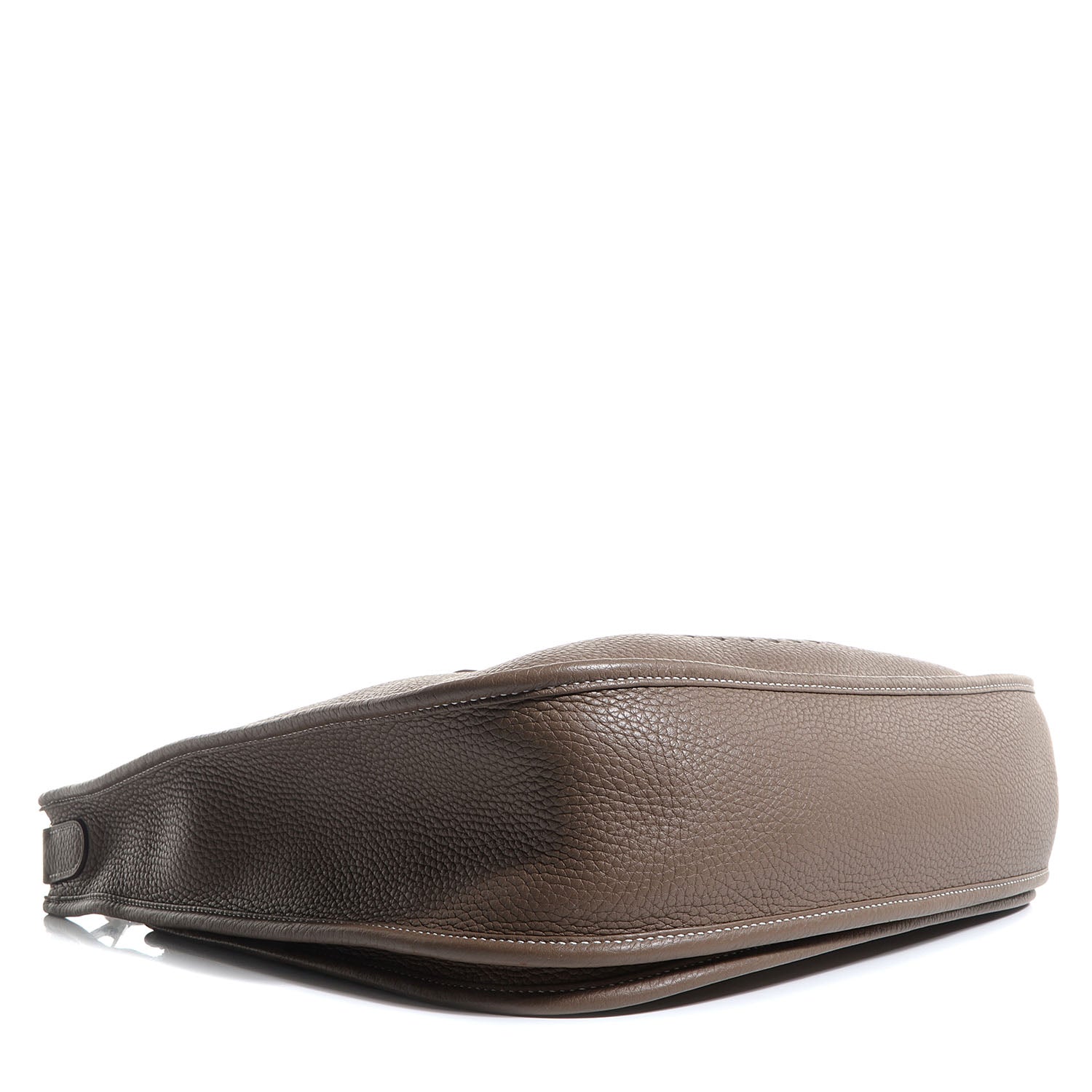 Hermes Taurillon Clemence Evelyne III GM Etoupe 4 of 13