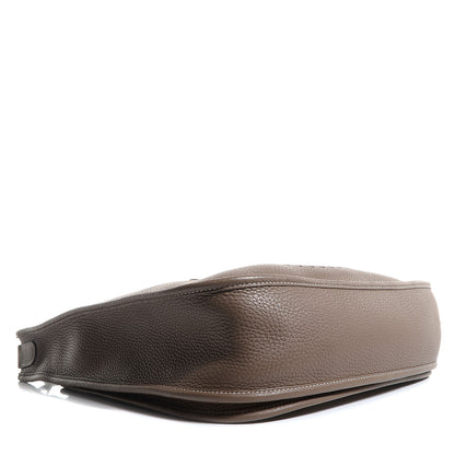 Hermes Taurillon Clemence Evelyne III GM Etoupe 4 of 13