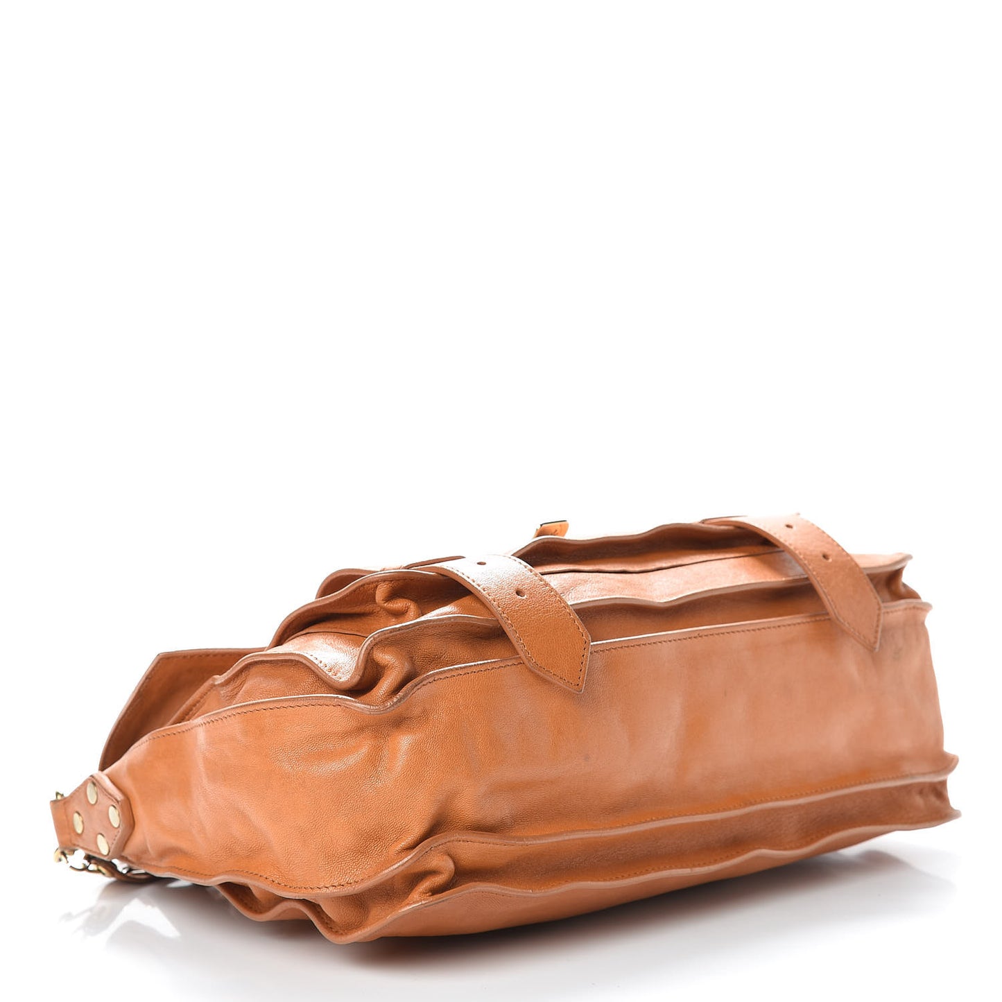 Lambskin Medium PS1 Satchel Saffron
