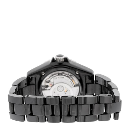 Chanel Stainless Steel Ceramic 38mm J12 Phantom Automatic Watch Black 3 of 4
