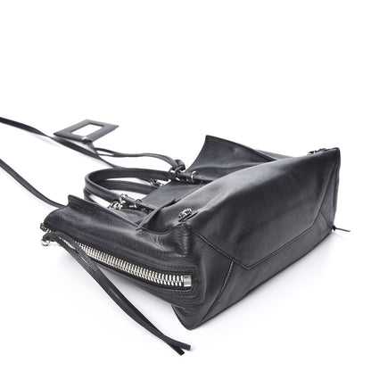 Balenciaga Veau Papier A6 Zip Around Tote Black 3 of 10