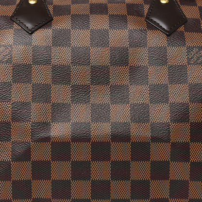 Louis Vuitton Damier Ebene Speedy 30 7 of 9