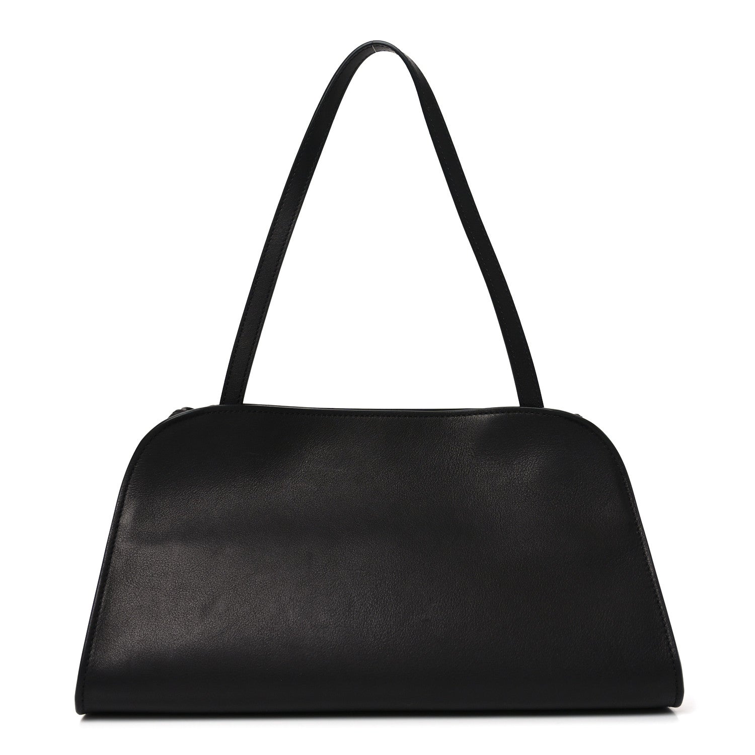 The Row Smooth Calfskin Peggy Bag Black 1 of 9