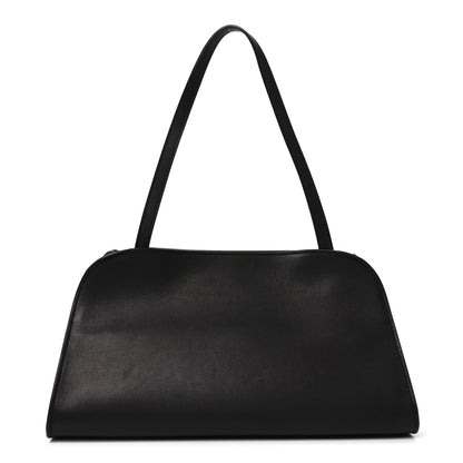 The Row Smooth Calfskin Peggy Bag Black 1 of 9