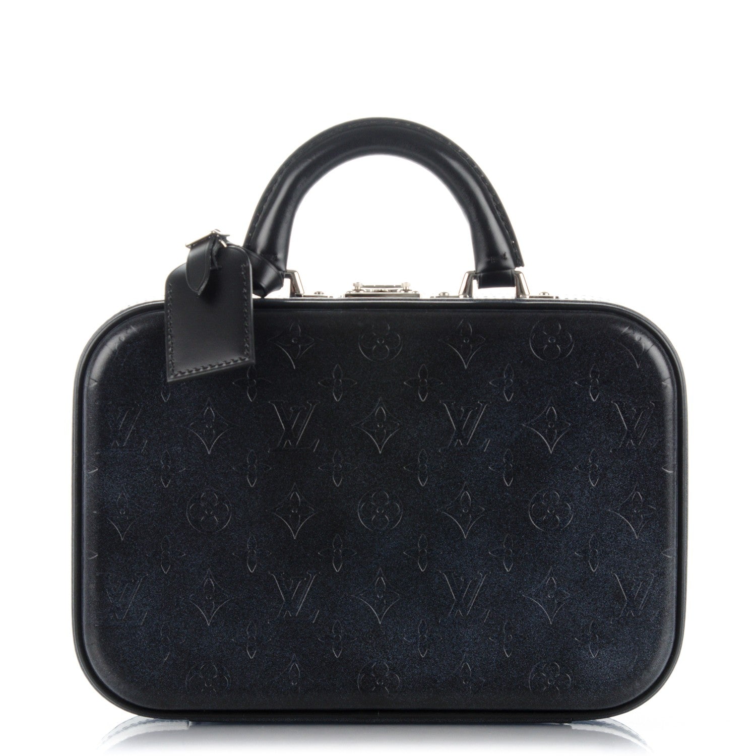 Louis Vuitton Monogram Glace Valisette PM Black 1 of 8