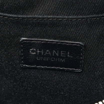 Chanel Grained Calfskin Quilted Waist Belt Bag Black 6 of 10