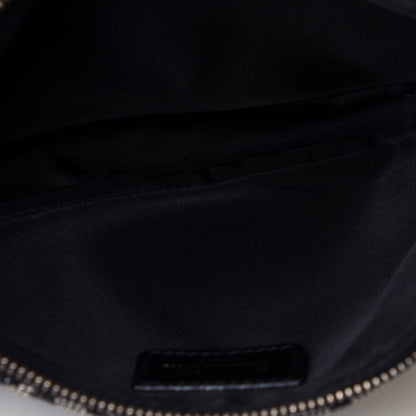 Christian Dior Monogram Mini Saddle Pochette Black 5 of 9