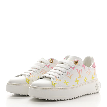 Louis Vuitton Monogram By The Pool Time Out Sneakers 36 Rose 3 of 10