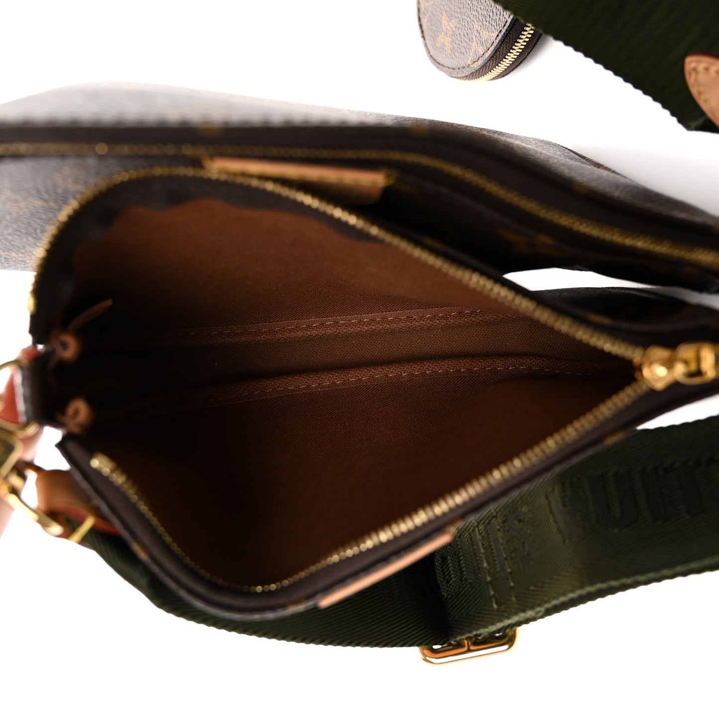 Monogram My LV World Tour Multi Pochette Accessories Kaki