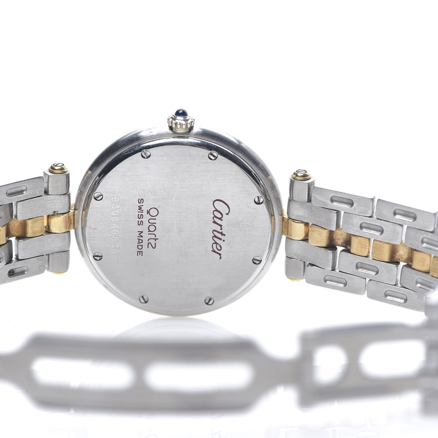 Stainless Steel 18K Yellow Gold 29mm Panthere Vendome Quartz Watch