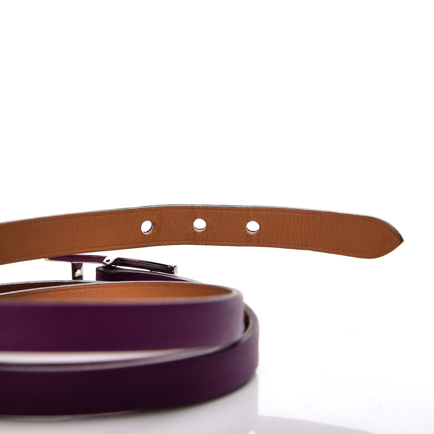 Hermes Swift Hapi 3 MM Triple Tour Wrap Bracelet S Anemone 6 of 7