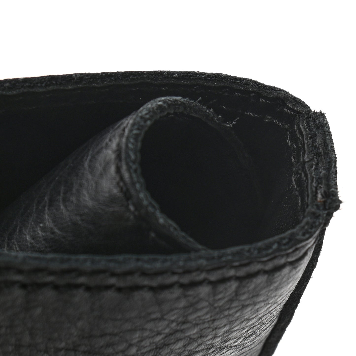 Calfskin CC Combat Boots 36 Black