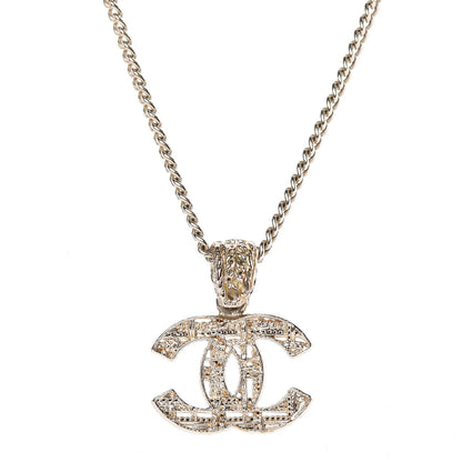Chanel Tweed Effect CC Necklace Gold 5 of 6