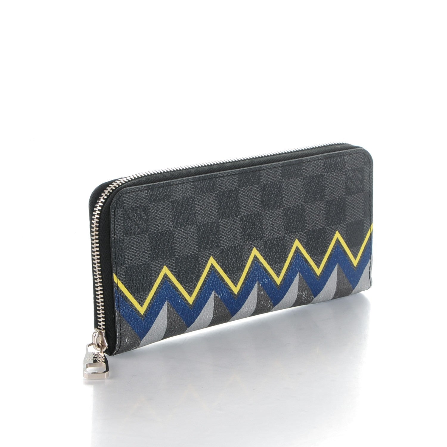 Louis Vuitton Damier Graphite Karakoram Zippy Vertical Wallet 3 of 8
