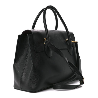 Mulberry Small Classic Grain Calfskin Seaton Black 2 of 11