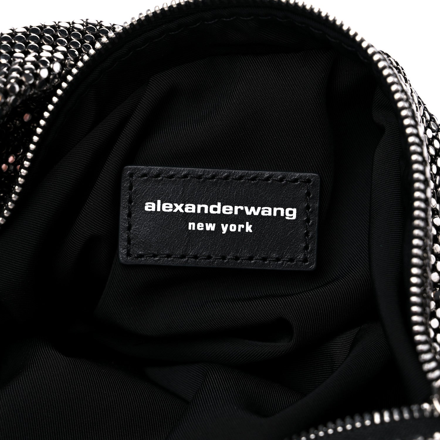Alexander Wang Chain Mesh Hobo Bag Silver Black 6 of 9