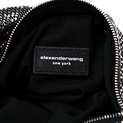 Alexander Wang Chain Mesh Hobo Bag Silver Black 6 of 9