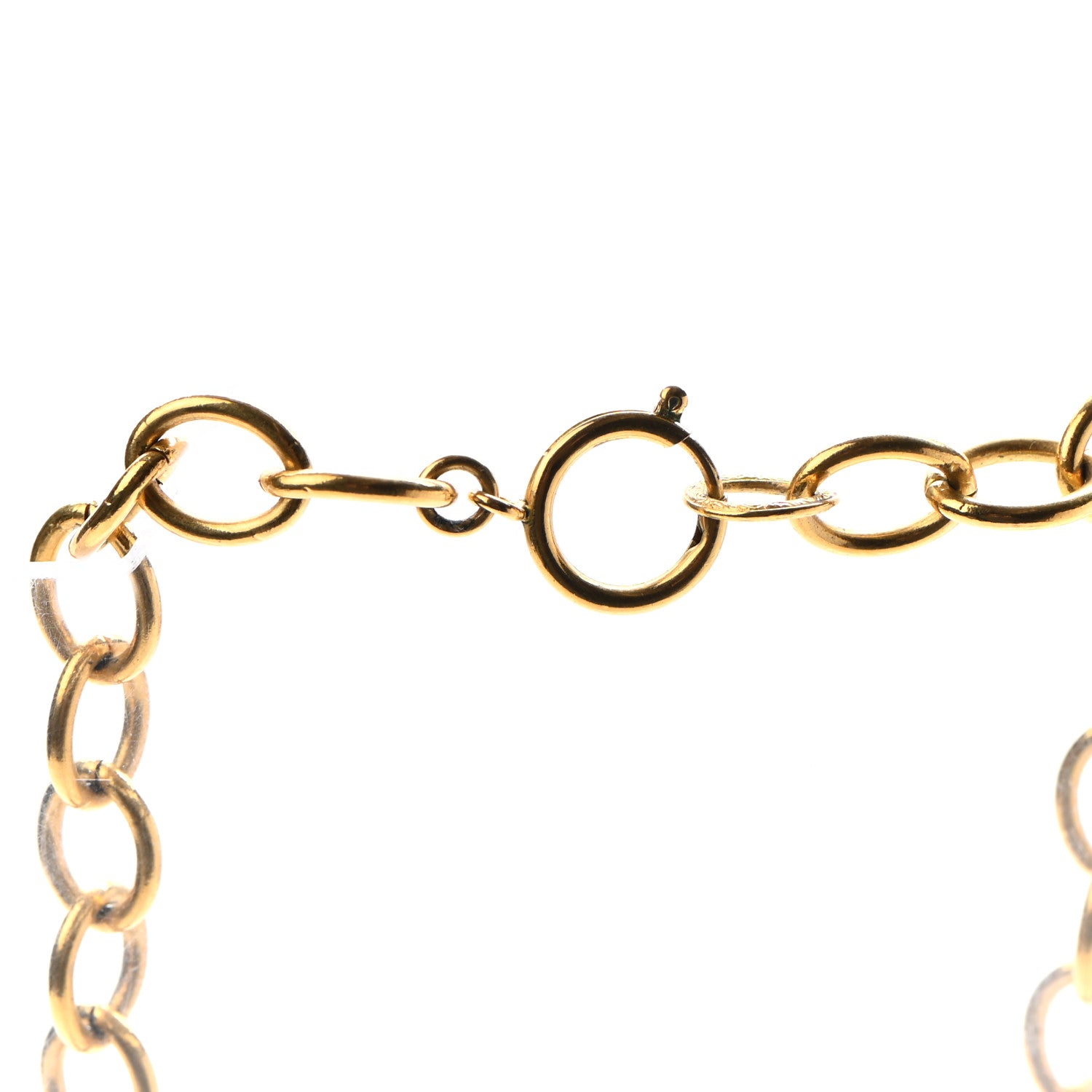 Chanel Metal CC Necklace Gold 4 of 5