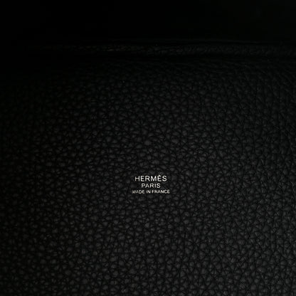 Hermes Taurillon Clemence Picotin Lock 18 PM Black 7 of 10